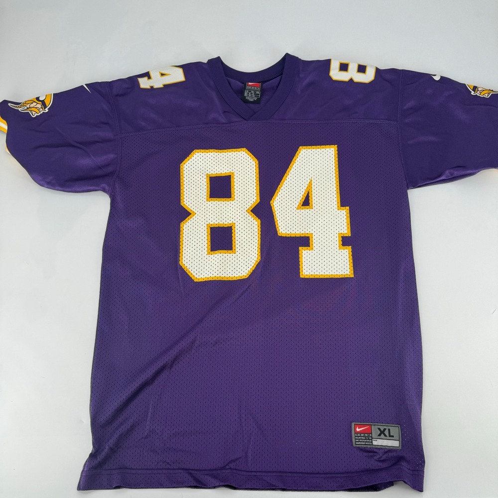 Nike Randy Moss Minnesota Vikings Jersey Youth XL Purple 84 NFL Football